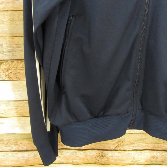Adidas Navy/White Front Zip Jacket XL - Picture 7 of 15